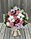 Букет цветов из: Альстромерии, Гвоздики, Розы и Хризантемы в Сергиевском Ставропольского края