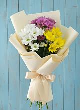 Букет цветов из:  Хризантемы #REPLACE_PRED# Сергиевском Ставропольского края