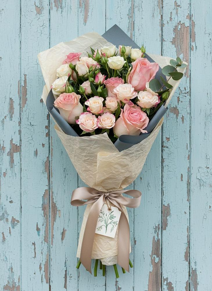 Букет цветов из: Розы в Сергиевском Ставропольского края