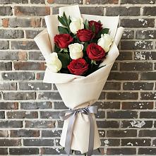 Букет цветов из:  Розы #REPLACE_PRED# Сергиевском Ставропольского края