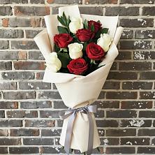 Букет цветов из:  Розы в Сергиевском Ставропольского края