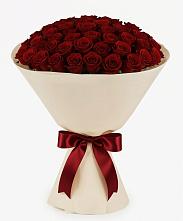 Букет 101 Бордовая роза Блэк Бакарра в Сергиевском Ставропольского края