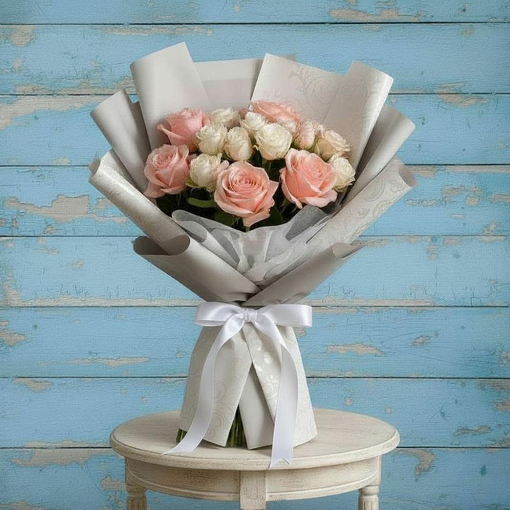 Букет цветов из: Розы в Сергиевском Ставропольского края