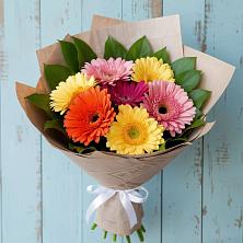 Букет цветов из:  Герберы в Сергиевском Ставропольского края