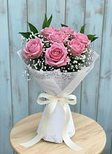 Букет цветов из:  Розы в Сергиевском Ставропольского края