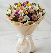 Букет цветов из:  Альстромерии в Сергиевском Ставропольского края