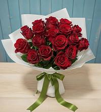 Букет Красные розы в Сергиевском Ставропольского края