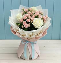 Букет цветов из:  Розы в Сергиевском Ставропольского края