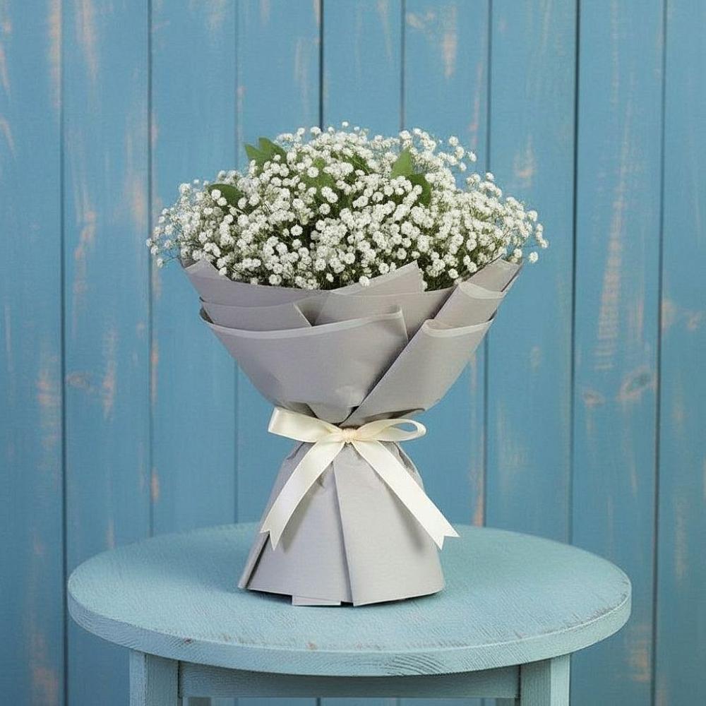 Букет цветов из: Гипсофила в Сергиевском Ставропольского края