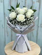Букет цветов из:  Розы в Сергиевском Ставропольского края