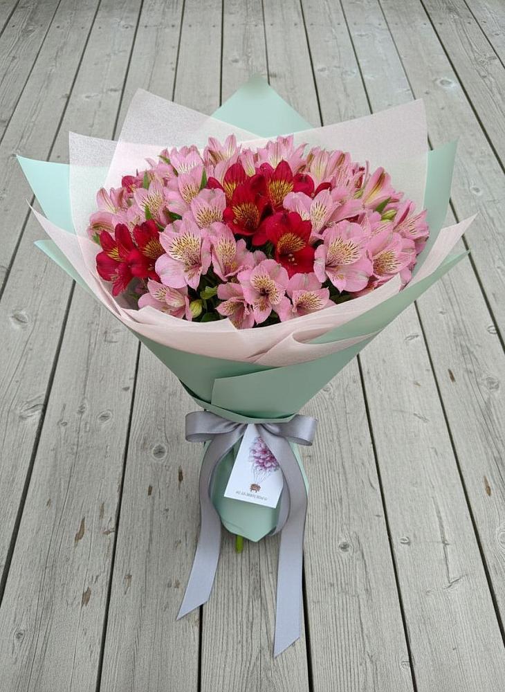 Букет цветов из: Альстромерии в Сергиевском Ставропольского края