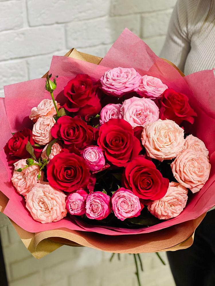 Букет цветов из: Розы в Сергиевском Ставропольского края