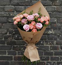 Букет цветов из:  Розы в Сергиевском Ставропольского края