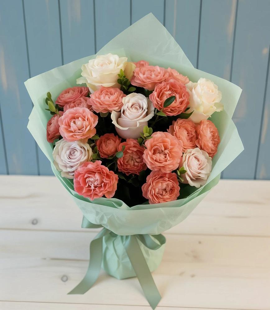 Букет цветов из: Розы в Сергиевском Ставропольского края