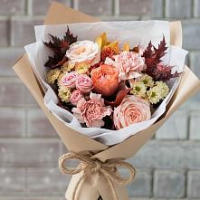 Букет цветов из:  Гвоздики, Хризантемы и Розы #REPLACE_PRED# Сергиевском Ставропольского края