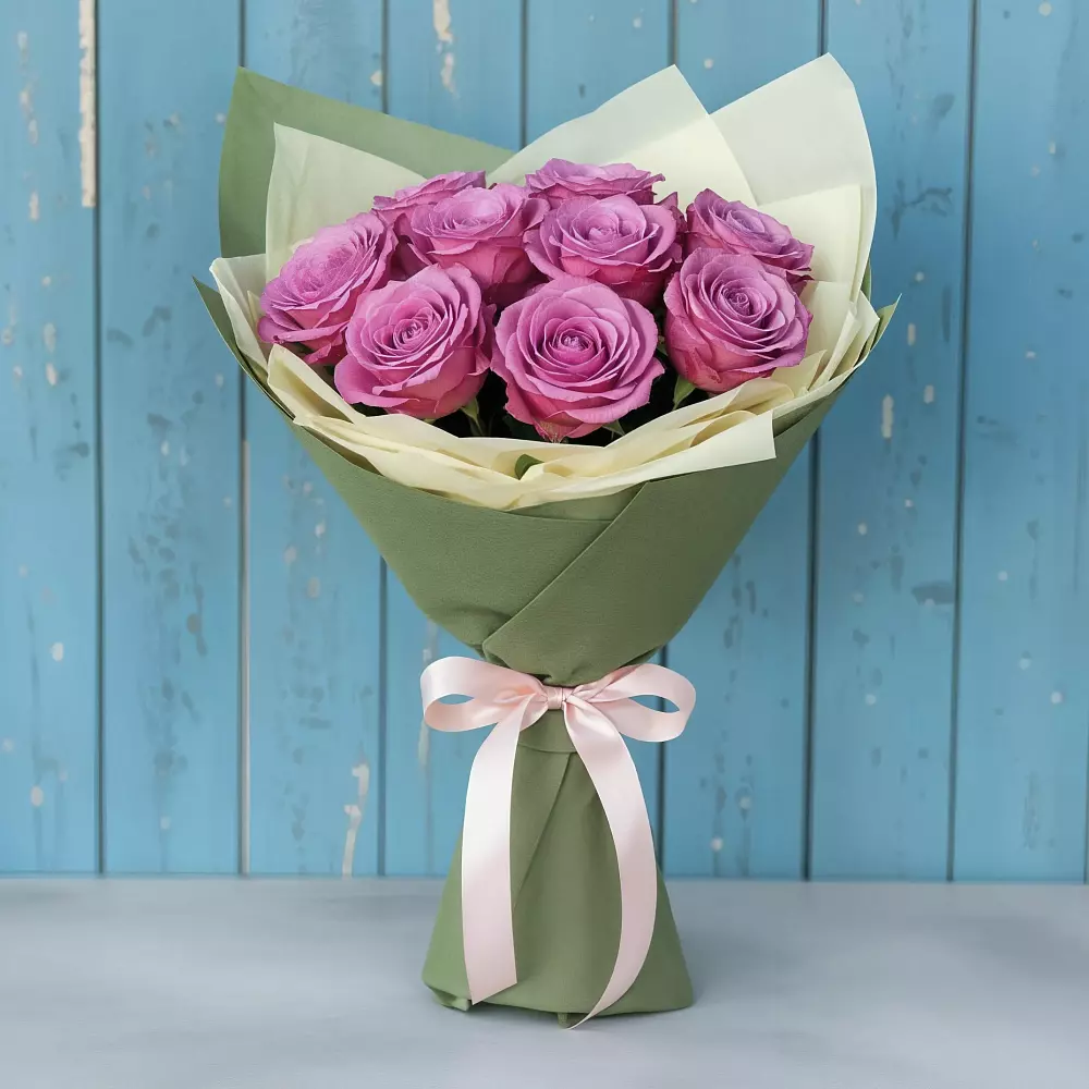 Букет Розы Фёрст Леди в Сергиевском Ставропольского края