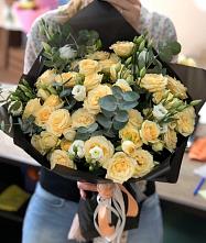 Букет цветов из:  Розы и Лизиантусы #REPLACE_PRED# Сергиевском Ставропольского края