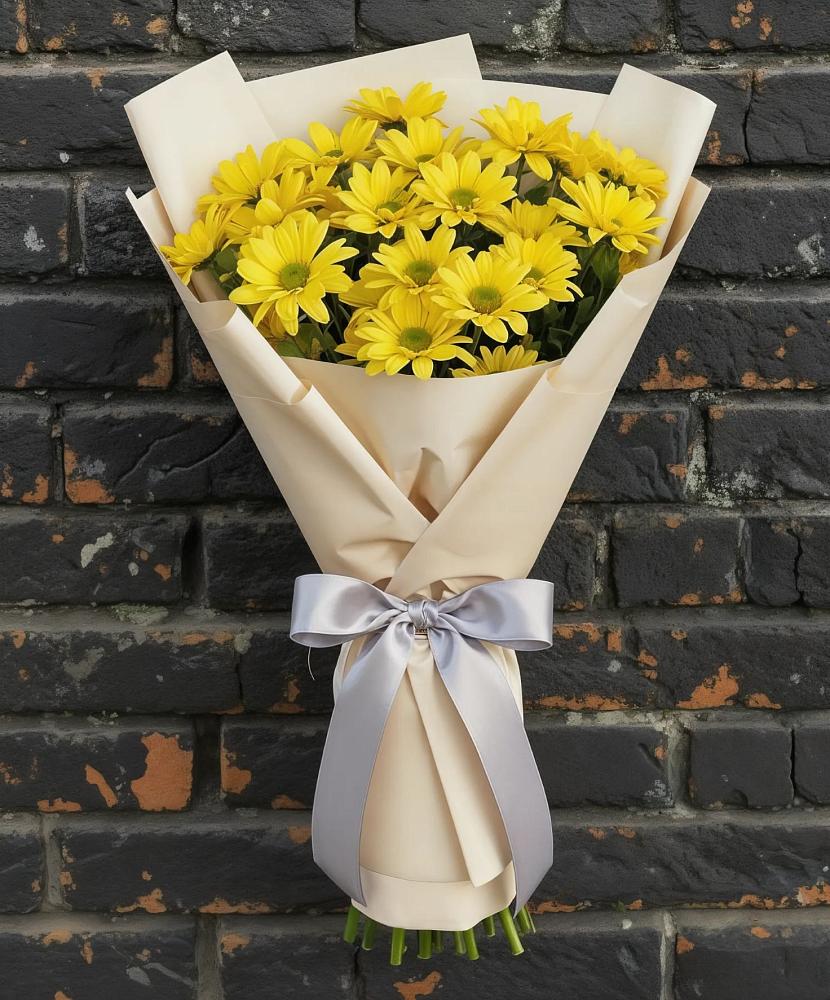 Букет цветов из: Хризантемы в Сергиевском Ставропольского края