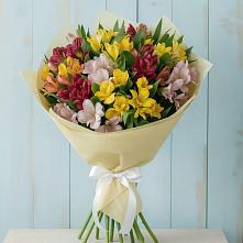 Букет цветов из:  Альстромерии в Сергиевском Ставропольского края