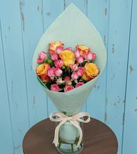Букет цветов из:  Розы в Сергиевском Ставропольского края